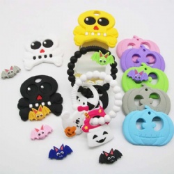 Hot Sale Silicone Baby Products Teething Teether Toys For Halloween Gift