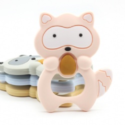 Top Sale Silicone Baby Teether Animal Teether Silicone Squirrel Teether