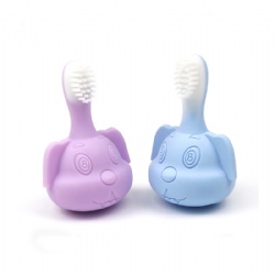 Silicone Baby Toothbrush Infant ATK-006 Silicone Toothbrush Baby Teether